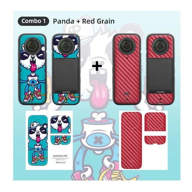 Cover Stickers for Insta360 X3 – CamGo